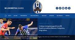 Desktop Screenshot of nklokomotiva.hr